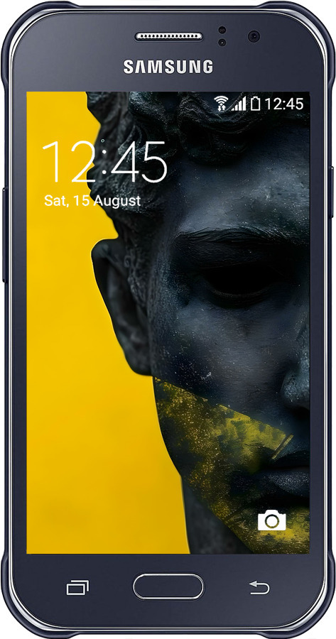 2D пластиковий чехол Статуя арт для Samsung Galaxy J1 Ace J110H - 6330t-215 изображение 