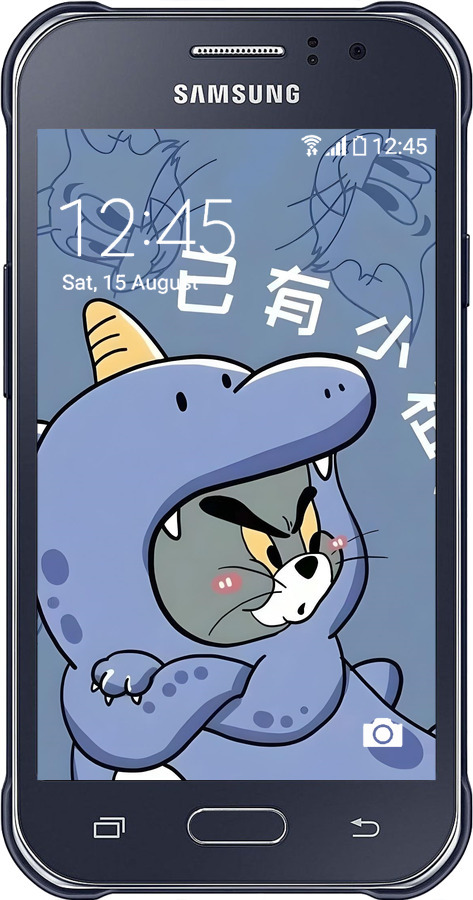 2D пластиковый чехол Том и джерри 1 для Samsung Galaxy J1 Ace J110H - 6358t-215 изображение 