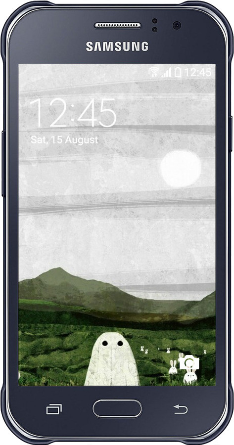 2D пластиковий чехол Привид для Samsung Galaxy J1 Ace J110H - 6492t-215 изображение 