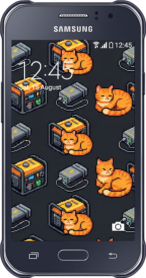 2D пластиковый чехол Autonomous Zone для Samsung Galaxy J1 Ace J110H - 6771t-215 изображение 