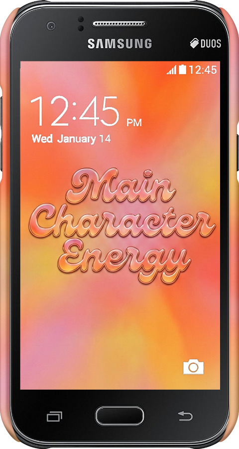 3D пластиковый матовый чехол Aura Gradient Main Character Energy Aesthetic Y2K для Samsung Galaxy J1 J100H - 6783m-104 изображение 