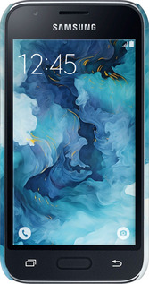 3D пластиковий матовий чехол Акварель для Samsung Galaxy J1 Mini J105H - 6320m-258 изображение 