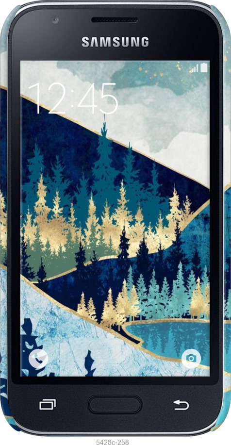 3D пластиковый матовый чехол № 5428 для Samsung Galaxy J1 Mini J105H - 5428m-258 изображение 