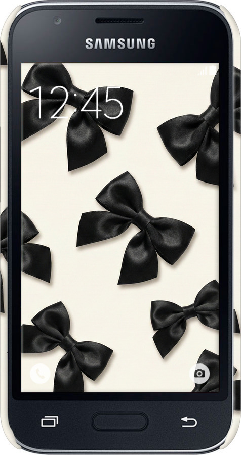 3D пластиковый матовый чехол Dark Coquette для Samsung Galaxy J1 Mini J105H - 6765m-258 изображение 