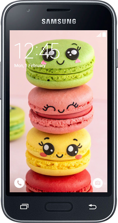 2D пластиковий чехол Печиво для Samsung Galaxy J1 Mini J105H - 6693t-258 изображение 