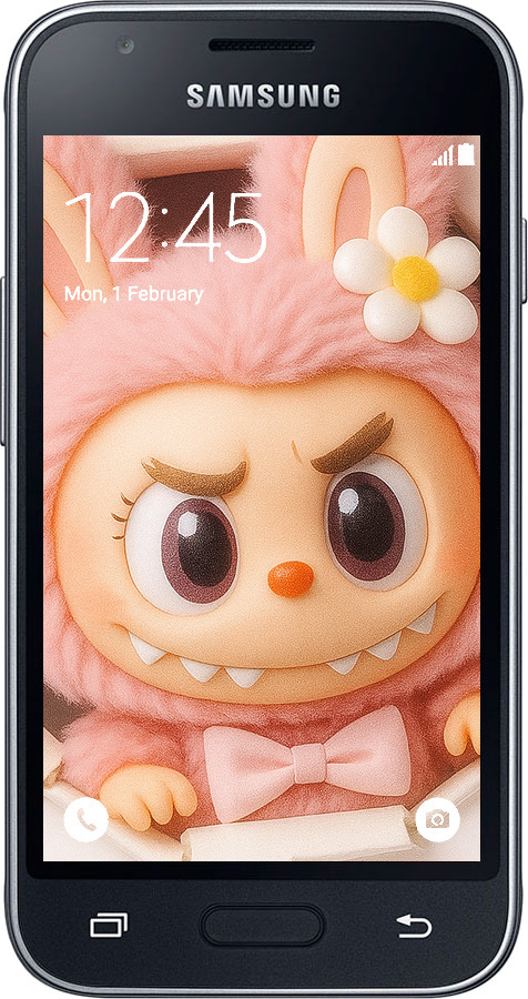 2D пластиковий чехол Лабубу 2 для Samsung Galaxy J1 Mini J105H - 6710t-258 изображение 