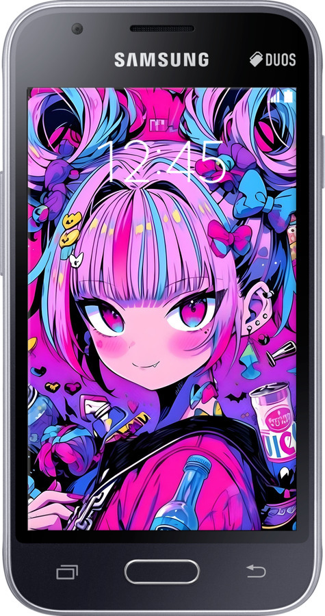 Силиконовый чехол Аниме милаха для Samsung Galaxy J1 Mini Prime J106 - 6314u-632 изображение 