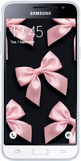 Силиконовый чехол Coquette Ribbons Dark Coquette для Samsung Galaxy J2 (2016) J210 - 6767u-270 изображение 