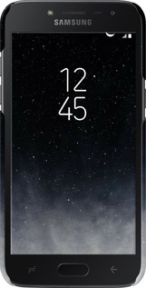 3D пластиковый матовый чехол Сині хмари, Синій місяць для Samsung Galaxy J2 2018 - 6396m-1351 изображение 