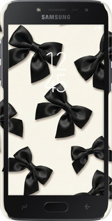 3D пластиковый матовый чехол Dark Coquette для Samsung Galaxy J2 2018 - 6765m-1351 изображение 