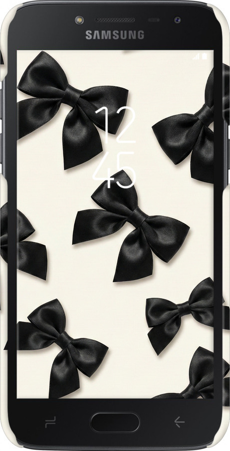 3D пластиковый матовый чехол Dark Coquette для Samsung Galaxy J2 2018 - 6765m-1351 изображение 