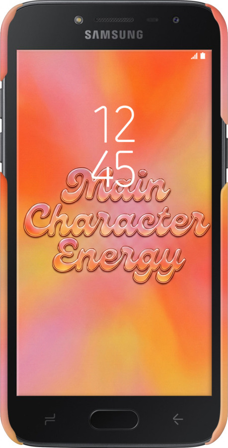 3D пластиковый матовый чехол Aura Gradient Main Character Energy Aesthetic Y2K для Samsung Galaxy J2 2018 - 6783m-1351 изображение 