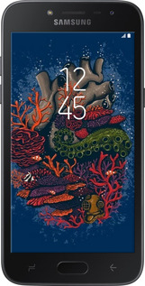 Силиконовый чехол Сердце моря для Samsung Galaxy J2 2018 - 6506u-1351 изображение 