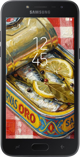 Силиконовый чехол Vintage Sardine Tin Phone для Samsung Galaxy J2 2018 - 6772u-1351 изображение 