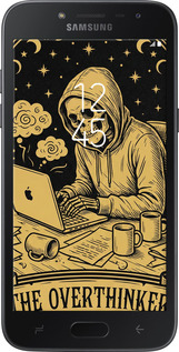 Силиконовый чехол The Overthinker для Samsung Galaxy J2 2018 - 6774u-1351 изображение 