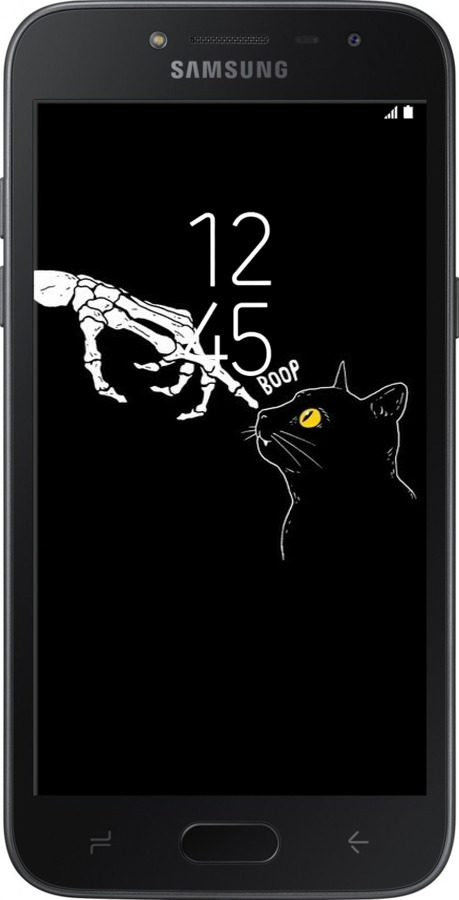 Силіконовий чехол Кішка для Samsung Galaxy J2 2018 - 6505u-1351 изображение 