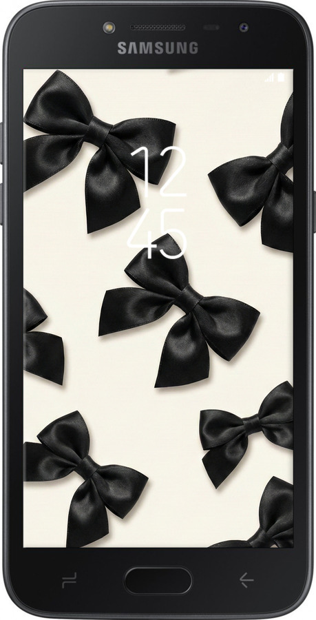 Силиконовый чехол Dark Coquette для Samsung Galaxy J2 2018 - 6765u-1351 изображение 