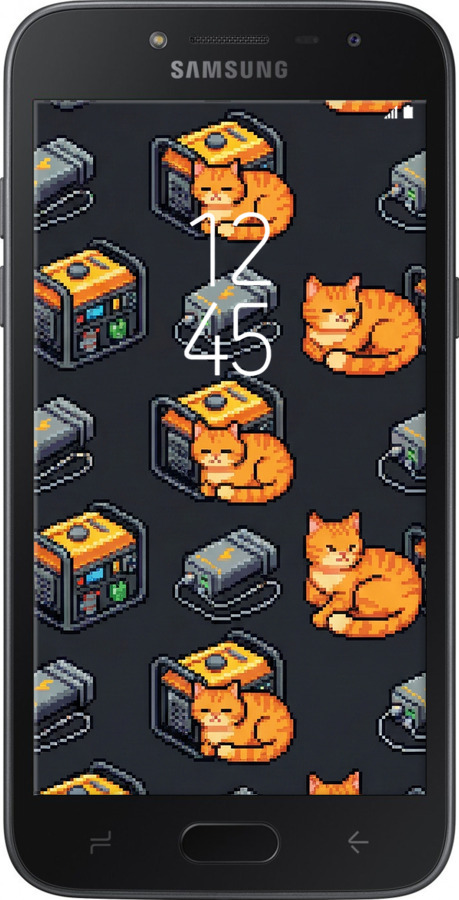 Силиконовый чехол Autonomous Zone для Samsung Galaxy J2 2018 - 6771u-1351 изображение 