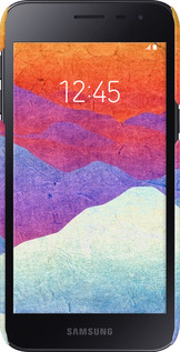 3D пластиковий матовий чехол Гірський захід сонця для Samsung Galaxy J2 Core - 6479m-1565 изображение 