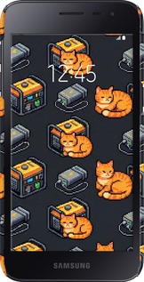 3D пластиковый матовый чехол Autonomous Zone для Samsung Galaxy J2 Core - 6771m-1565 изображение 