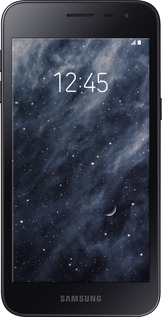 Силіконовий чехол Сині хмари, Синій місяць для Samsung Galaxy J2 Core - 6398u-1565 изображение 