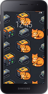 Силиконовый чехол Autonomous Zone для Samsung Galaxy J2 Core - 6771u-1565 изображение 