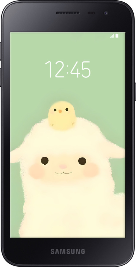 Силіконовий чехол Барашек и ципленок для Samsung Galaxy J2 Core - 6369u-1565 изображение 