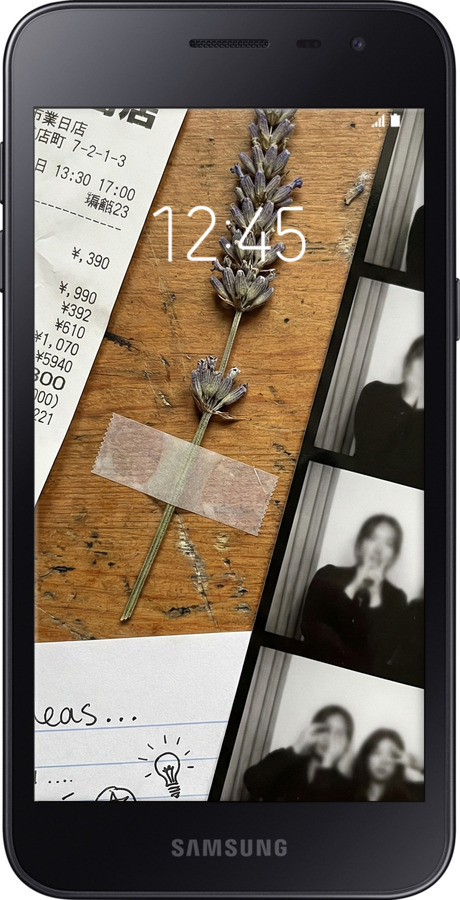 Силіконовий чехол Aesthetic Scrapbook Collage для Samsung Galaxy J2 Core - 6773u-1565 изображение 