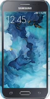 3D пластиковий глянцевий чехол Акварель для Samsung Galaxy J2 J200H - 6320c-190 изображение 