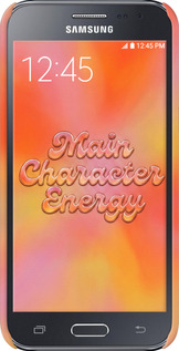 3D пластиковый глянцевый чехол Aura Gradient Main Character Energy Aesthetic Y2K для Samsung Galaxy J2 J200H - 6783c-190 изображение 