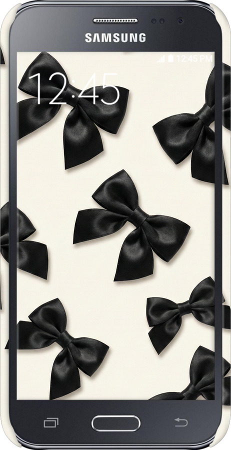 3D пластиковий матовий чехол Dark Coquette для Samsung Galaxy J2 J200H - 6765m-190 изображение 