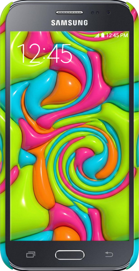 3D пластиковый глянцевый чехол Y2K Jelly Dream для Samsung Galaxy J2 J200H - 6780c-190 изображение 