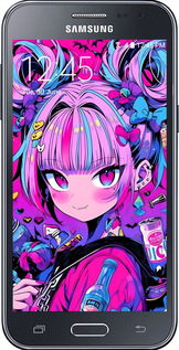 Силіконовий чехол Аніме мілаха для Samsung Galaxy J2 J200H - 6314u-190 изображение 