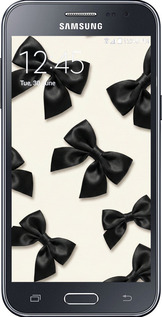 Силіконовий чехол Dark Coquette для Samsung Galaxy J2 J200H - 6765u-190 изображение 