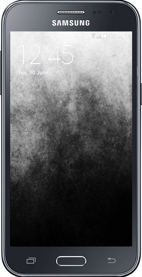 Силиконовый чехол Абстрактная композиция в серых тонах для Samsung Galaxy J2 J200H - 6477u-190 изображение 