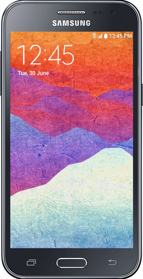 Силиконовый чехол Горный закат для Samsung Galaxy J2 J200H - 6479u-190 изображение 