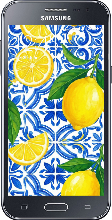 Силіконовий чехол Grocery Girl Italian Summer для Samsung Galaxy J2 J200H - 6766u-190 изображение 