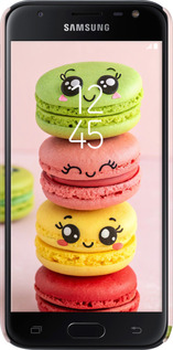 3D пластиковий глянцевий чехол Печиво для Samsung Galaxy J3 (2017) - 6693c-650 изображение 