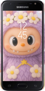 3D пластиковий матовий чехол Лабубу 1 для Samsung Galaxy J3 (2017) - 6709m-650 изображение 
