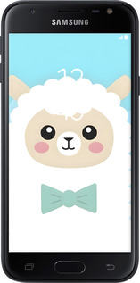 2D пластиковий чехол Милий баранчик для Samsung Galaxy J3 (2017) - 6355t-650 изображение 