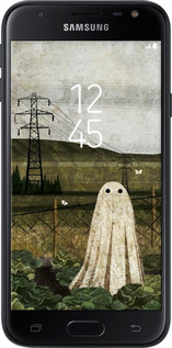 2D пластиковый чехол Иллюстрация призрак в капусте для Samsung Galaxy J3 (2017) - 6440t-650 изображение 