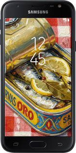 2D пластиковий чехол Vintage Sardine Tin Phone для Samsung Galaxy J3 (2017) - 6772t-650 изображение 