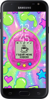 2D пластиковый чехол Y2K Aesthetic Retro Pet: Годуй мене кавою для Samsung Galaxy J3 (2017) - 6784t-650 изображение 