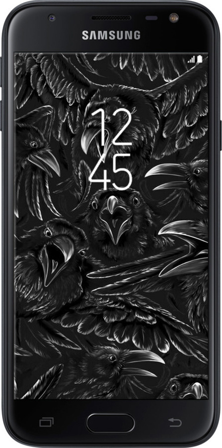 2D пластиковый чехол Воронья ярость для Samsung Galaxy J3 (2017) - 6474t-650 изображение 