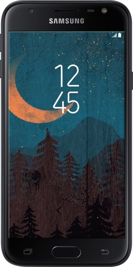2D пластиковый чехол Звездный лес для Samsung Galaxy J3 (2017) - 6480t-650 изображение 