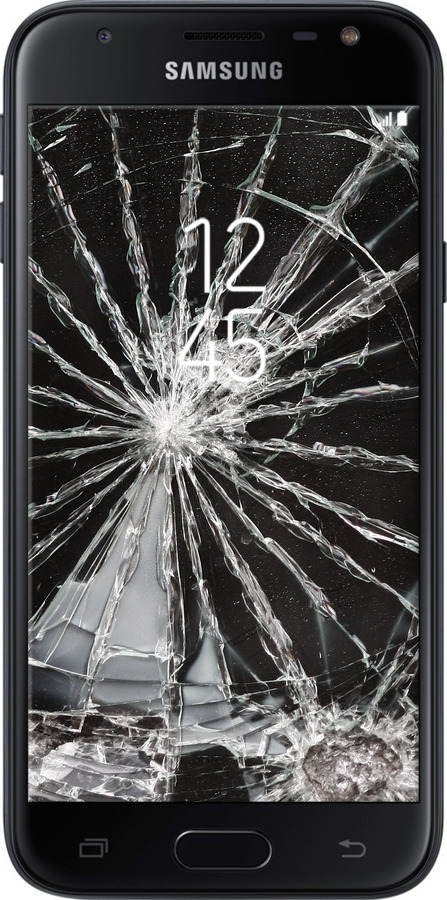 2D пластиковый чехол Glass для Samsung Galaxy J3 (2017) - 6608t-650 изображение 