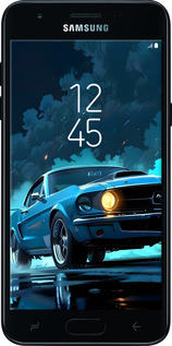 Силиконовый чехол Форд мустанг для Samsung Galaxy J3 2018 - 6374u-1501 изображение 