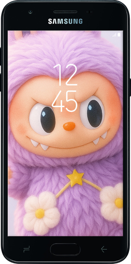 Силиконовый чехол Лабубу для Samsung Galaxy J3 2018 - 6708u-1501 изображение 