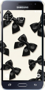 3D пластиковый матовый чехол Dark Coquette для Samsung Galaxy J3 Duos (2016) J320H - 6765m-265 изображение 