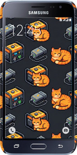 3D пластиковый матовый чехол Autonomous Zone для Samsung Galaxy J3 Duos (2016) J320H - 6771m-265 изображение 